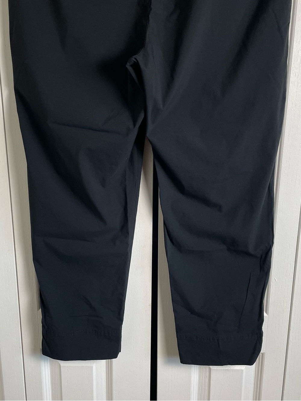 Columbia Pull On Hiking Pants Women’s XL Black Cinch Ankle Nylon Tech Elastic - Picture 9 of 15